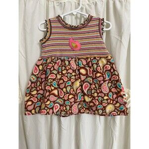 Miss Tee V-US Paisley Dress 3T